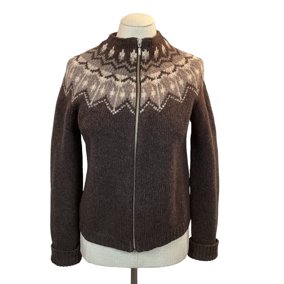 Sweaters - Fair Isle Nordic 100% Lambswool Sweater